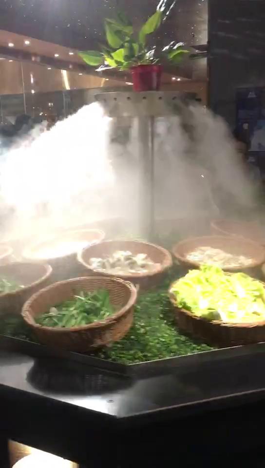 火锅店蔬菜喷雾
